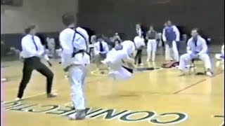 Incredible Joe Rogan Spinning Kick Knockout [upl. by Aroc876]