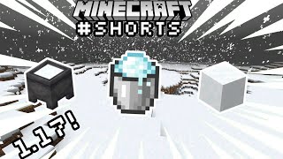 How to Get Powdered Snow in Minecraft 117 shorts [upl. by Nuahsal]