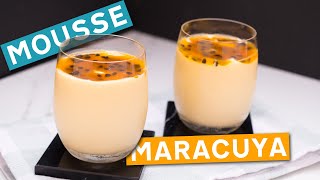 Como Hacer Mousse de Maracuya [upl. by Bottali]