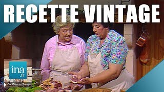 Recette  La terrine de canettes de Maïté  Archive INA [upl. by Nsaj705]