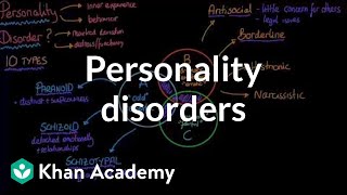 Personality disorders  Behavior  MCAT  Khan Academy [upl. by Madi]