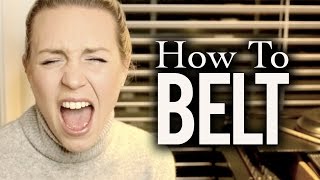 How to Belt  Evynne Hollens [upl. by Ethelstan]