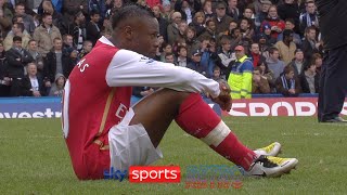 An emotional William Gallas stays on the pitch after Arsenals 22 with Birmingham [upl. by Aralk]