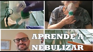 Aprende a Nebulizar y preparar Nebulización [upl. by Tiras702]