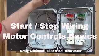 Start Stop wiring Basics [upl. by Roselba]