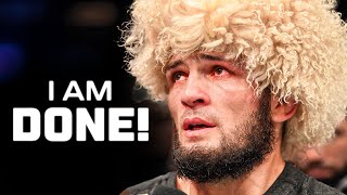 Khabib Nurmagomedov Announces Retirement  UFC 254 [upl. by Reimer]