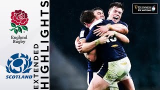 England v Scotland  EXTENDED Highlights  Historic Scotland Victory  Guinness Six Nations 2021 [upl. by Lon291]