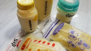 4 SAFE WAYS TO THAWDEFROST  WARM BREASTMILK FROM FREEZER  How to thaw breastmilk from the freezer [upl. by Jaquiss]