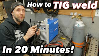 Learning how to TIG weld made easy [upl. by Eilime]