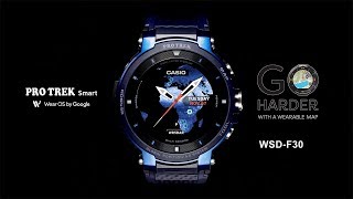 PRO TREK Smart WSDF30 Promotion Movie  CASIO [upl. by Notsud850]