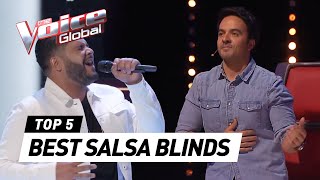 Most spectacular SALSA SONGS in The Voice [upl. by Mannos]