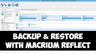 Backup and restore Windows with Macrium Reflect [upl. by Narik404]