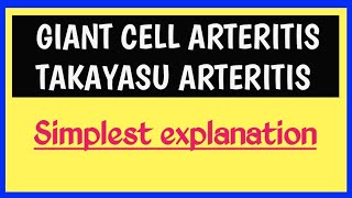 Giant cell arteritis the patient’s perspective [upl. by Pembrook]