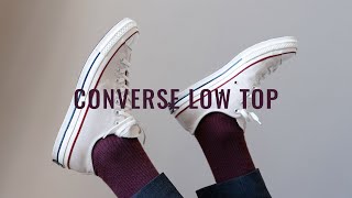 How To Style Converse Chuck Taylor Low Top Sneakers [upl. by Aneral]