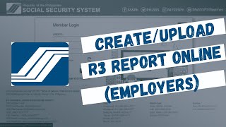 How to Create R3 Contribution Collection List on SSS Website Online Employer Account [upl. by Shirleen]