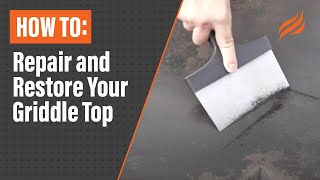 How To Repair and Restore Your Blackstone Griddle Top  Blackstone Griddles [upl. by Nessim800]