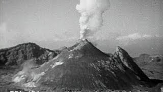 Eruption Of Mt Vesuvius 1944 [upl. by Zelda]