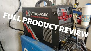 Full Review  Unboxing of the CK World Wide MT200 ACDC TIG machine [upl. by Akcimahs902]