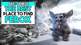 Where To Find FEROX In Ark Genesis FEROX CAVE [upl. by Madda]