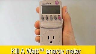 Kill A Watt Meter  altE Video Tip [upl. by Sicard377]