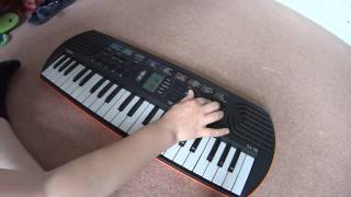 Casio SA767778 Full Review  Demonstration [upl. by Haidej]