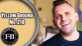 FARROW AND BALL YELLOW GROUND COLOR REVIEW [upl. by Borreri291]