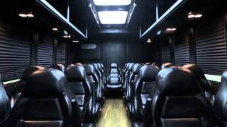 Best Limo Bus Hire Services in Chicago LimoBus 24passenger [upl. by Neyr]