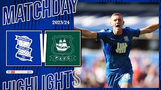 HIGHLIGHTS  Blues 21 Plymouth Argyle [upl. by Elam804]