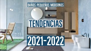 💡✅ BAÑOS MODERNOS PEQUEÑOS y grandes  TENDENCIAS 2021 🛀 [upl. by Anirtap]