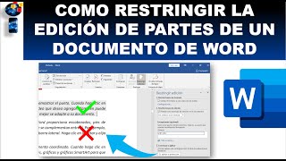 COMO BLOQUEAR PARTES DE UN DOCUMENTO [upl. by Luapnhoj434]