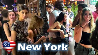 🇺🇸 MANHATTAN NIGHTLIFE AREAS  PACKED BARS amp CLUBS Summer Update【ENTIRE TOUR】Best Neighborhoods [upl. by Marjy]