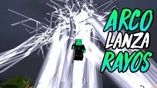 COMO LANZAR RAYOS en MINECRAFT  ARCO que DISPARA RAYOS SIN MODS [upl. by Khalid]