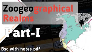 Zoogeographical realms  part  1 Zoology  paper  3 [upl. by Tartan]