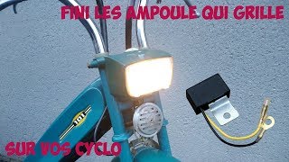 la solution pour les ampoule qui grille sur vos mobylette simolex [upl. by Armillda979]