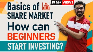 Stock Market For Beginners  How can Beginners Start Investing in Share Market  Hindi [upl. by Ahsenauq]