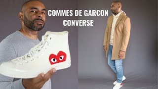 How To Wear Commes De Garcon Converse Chuck Taylors [upl. by Flann891]