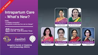 Live Webinar  Intrapartum Care  Whats New [upl. by Jesher]