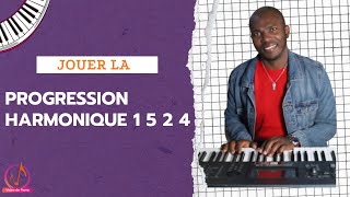 Apprendre le piano gospel  Progression harmonique 1 5 2 4 [upl. by Hermie372]