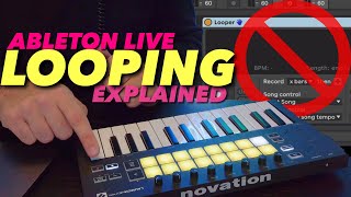 Ableton Live LOOPING EXPLAINED  Music Production Tutorial [upl. by Brenton]