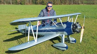 RC STEARMAN PT17 MAIDEN [upl. by Shanta]