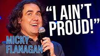 Stealing Pork Pies  Micky Flanagan Back In The Game Live [upl. by Sigfrid]