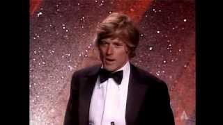 Robert Redford Wins Best Directing 53rd Oscars 1981 [upl. by Ynittirb]