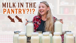 What I Do with TOO MUCH Raw MILK Preserve Your Dairy for WINTER [upl. by How447]