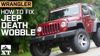 How to Survive and Fix Jeep Wrangler Death Wobble  What Is Death Wobble [upl. by Wasson]