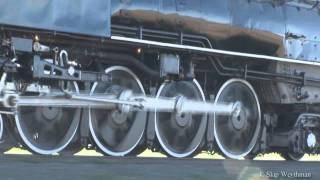 UP 844 Highball Pierce Co  2011 Cheyenne Frontier Days Train [upl. by Mora]