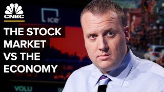 The Difference Between The Stock Market And The Economy [upl. by Lewls]