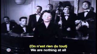 Edith Piaf La Goualante du Pauvre Jean French amp English Subtitles [upl. by Ylimme]