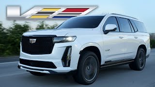 2024 CADILLAC ESCALADE V REVIEW IN 5 MINUTES [upl. by Gnanmos]