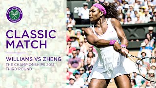 Serena Williams vs Jie Zheng  Wimbledon 2012 third round  Full Match [upl. by Sajet]