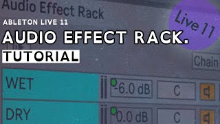 Ableton 11 Audio Effect Rack  You NEED To Use It [upl. by Akeimahs]